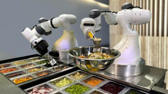 Kitchen automation robots