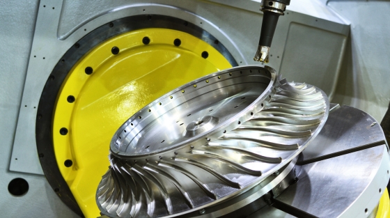 CNC machining of Aerospace part